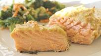 Hummus Crusted Salmon Hummus Crusted Salmon