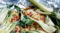 Thai-style steamed fish Thai-style steamed fish