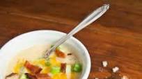 Loaded Baked Potato Leek Soup with Bacon Loaded Baked Potato Leek Soup with Bacon