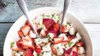Strawberry Caprese Salad Strawberry Caprese Salad