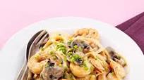 Shrimp Linguine with Parmesan Cream Sauce Shrimp Linguine with Parmesan Cream Sauce