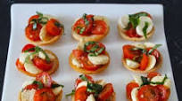 Caprese Bread Tartlets Caprese Bread Tartlets