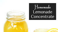 Homemade Lemonade Concentrate Homemade Lemonade Concentrate