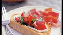 PHILADELPHIA Bruschetta PHILADELPHIA Bruschetta