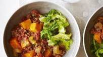 Minced beef & sweet potato stew Minced beef & sweet potato stew