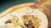 Roast Pork Loin with Apricot, Prune, and Pine Nut Stuffing Roast Pork Loin with Apricot, Prune, and Pine Nut Stuffing