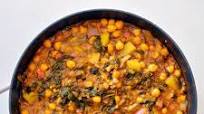 Chana saag – Chickpea and Spinach curry Chana saag – Chickpea and Spinach curry
