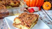 Sour Cream Pumpkin Coffee Cake With Pecan Streusel Sour Cream Pumpkin Coffee Cake With Pecan Streusel