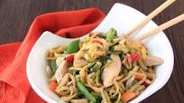 Zucchini So Low Mein with Chicken Zucchini So Low Mein with Chicken