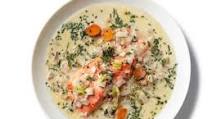 Salmon Chowder with Dill Salmon Chowder with Dill