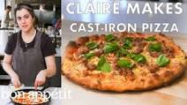 Claire Makes Cast-Iron Skillet Pizza | From the Test Kitchen | Bon Appétit Claire Makes Cast-Iron Skillet Pizza | From the Test Kitchen | Bon Appétit