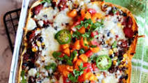 Mexican Casserole with Ground Beef and Corn Tortillas Mexican Casserole with Ground Beef and Corn Tortillas