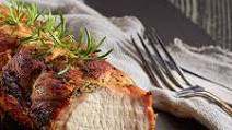 Roasted Pork Loin With Honey-Mustard Glaze Roasted Pork Loin With Honey-Mustard Glaze