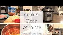 Cook and Clean With Me Chicken Taco Soup Cosori Pressure Cooker Cook and Clean With Me Chicken Taco Soup Cosori Pressure Cooker