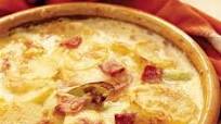Potato & leek gratin Potato & leek gratin