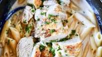 Slow Cooker Chicken Alfredo Slow Cooker Chicken Alfredo