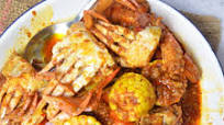 Shrimps and Crabs in Cajun Butter Sauce Shrimps and Crabs in Cajun Butter Sauce