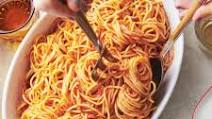 Spaghetti with Tomato Sauce Spaghetti with Tomato Sauce