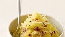 Garlicky-Kielbasa Spaghetti Squash Garlicky-Kielbasa Spaghetti Squash