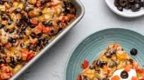 Vegetarian Mexican Casserole With Black Beans