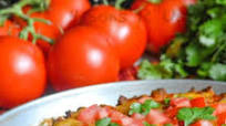 Meaty Double Decker Mexican Pizza Meaty Double Decker Mexican Pizza