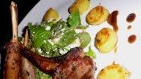 Grilled Rosemary New Zealand Lamb With Fingerling Potatoes Arugula And Warm Goat Cheese Salad With Pine Nuts Apricot Balsamic Vinaigrette Recipe Grilled Rosemary New Zealand Lamb With Fingerling Potatoes Arugula And Warm Goat Cheese Salad With Pine Nuts Apricot Balsamic Vinaigrette Recipe