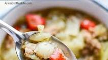 Slow Cooker Cabbage and Sausage Soup Recipe Slow Cooker Cabbage and Sausage Soup Recipe