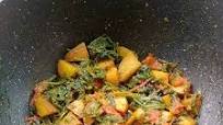 Aloo palak (no onion garlic) recipe by Kritika Singh at BetterButter Aloo palak (no onion garlic) recipe by Kritika Singh at BetterButter