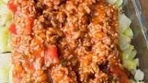 Unstuffed Cabbage Roll Casserole