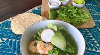 Pozole verde de camarón. Pozole verde de camarón.