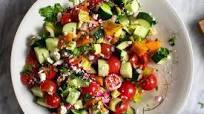 Chopped Cucumber and Tomato Salad Chopped Cucumber and Tomato Salad