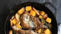 Pork Chops with Apples and Butternut Squash Pork Chops with Apples and Butternut Squash