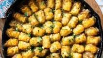 Vegetarian Tater Tot Casserole (Vegan) Vegetarian Tater Tot Casserole (Vegan)