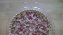 Rhubarb Pie - Single Crust Rhubarb Pie - Single Crust
