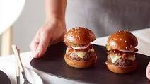 Rockpool signature wagyu sliders Rockpool signature wagyu sliders