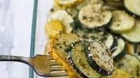 Herb Roasted Zucchini Herb Roasted Zucchini