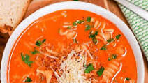 Crock Pot Creamy Chicken Parmesan Soup Recipe Crock Pot Creamy Chicken Parmesan Soup Recipe