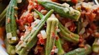 Spiced Okra and Tomatoes Spiced Okra and Tomatoes