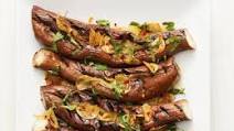 Grilled Eggplant with Mint Grilled Eggplant with Mint