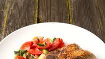 Grilled Partridge with Tomato Salad Grilled Partridge with Tomato Salad