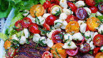 Steak Caprese Salad Steak Caprese Salad