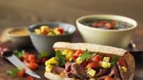 Steak Sandwich with Corn Salsa Steak Sandwich with Corn Salsa