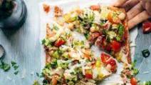 Chopped Salad Pizza Chopped Salad Pizza
