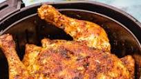1-Hour Air Fryer Rotisserie Chicken (How To Air Fry A Whole Chicken!) 1-Hour Air Fryer Rotisserie Chicken (How To Air Fry A Whole Chicken!)