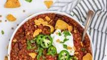 Easy Crock Pot Lentil Chili Easy Crock Pot Lentil Chili