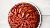 Plum Upside-Down Cake with Lemon Plum Upside-Down Cake with Lemon
