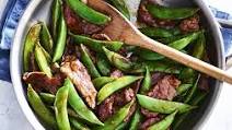 Beef and Sugar Snap Pea Stir-Fry Beef and Sugar Snap Pea Stir-Fry