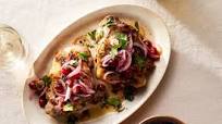 Turkey Thighs With Pickled Cranberries and Onions for Two Turkey Thighs With Pickled Cranberries and Onions for Two