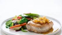 Pineapple Pepper Jelly Pork Chops with Bok Choy and Bell Peppers ready in 15 minutes Pineapple Pepper Jelly Pork Chops with Bok Choy and Bell Peppers ready in 15 minutes