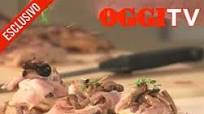 La focaccia montata ai funghi La focaccia montata ai funghi